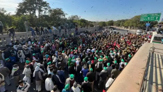 రైతుల నిరసన