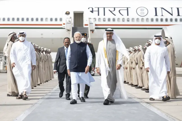 मोदी का यूएई दौरा