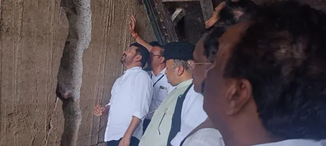 మేడిగడ్డలో పర్యటించిన రేవంత్ రెడ్డి