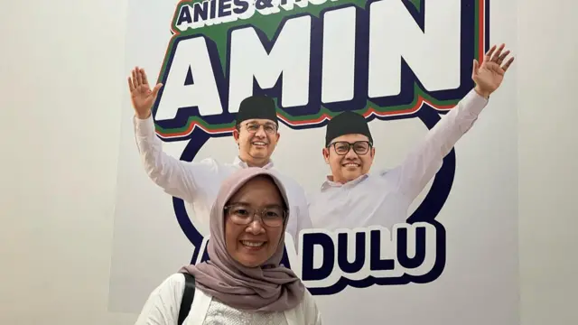 Adel, pendukung Anies-Muhaimin
