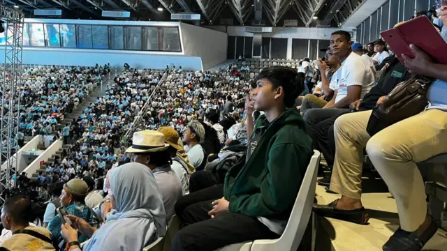 Suasana di Istora Senayan