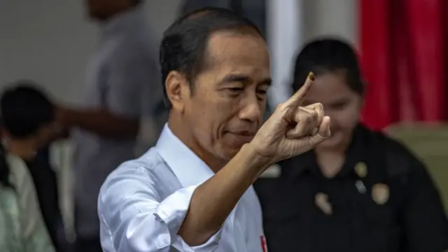 presiden jokowi nyoblos