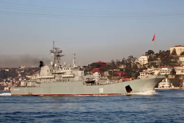 रूसी नौसेना के ब्लैक सी फ्लीट का सीज़र कुनिकोफ़ जहाज़