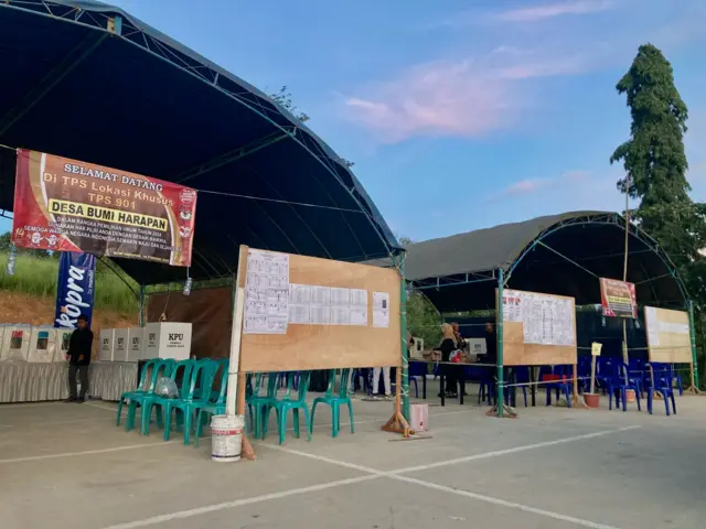 Dua TPS Khusus untuk para pekerja IKN berlokasi di Rest Area Nusantara, sekitar 3.9 km dari komplek Istana Presiden IKN.