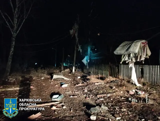 Последствия удара по Чугуеву