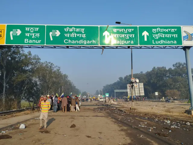 शंभू बॉर्डर पर किसानों का तीसरा दिन