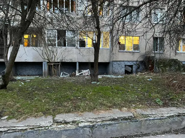 последствия ракетного удара по Львову