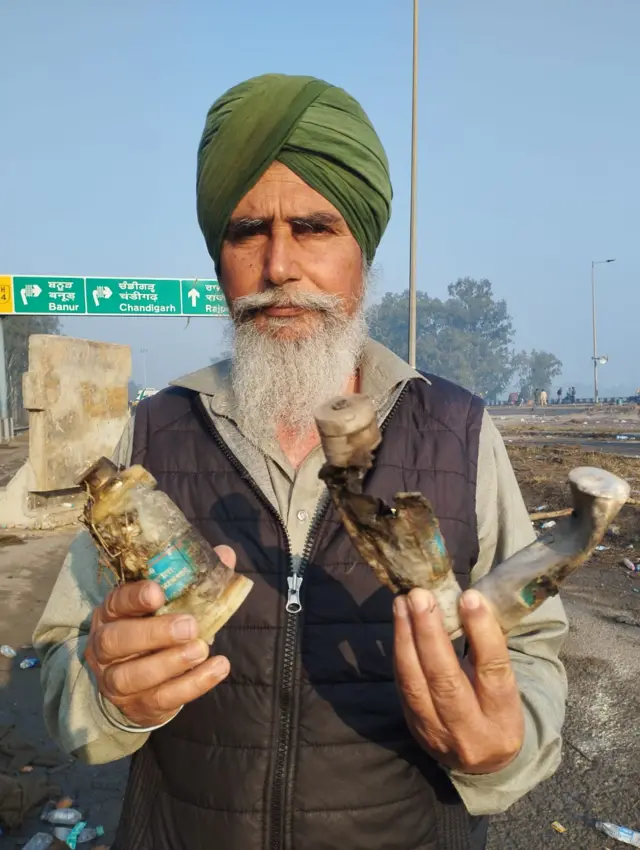 शंभू बॉर्डर पर किसानों का तीसरा दिन