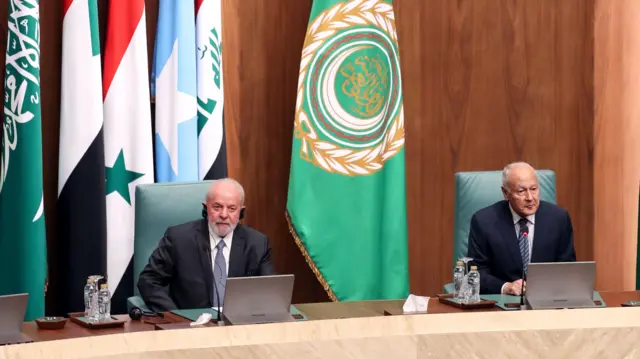 الرئيس البرازيلي في الجامعة العربية