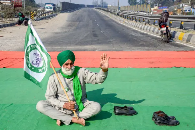 किसान प्रदर्शनकारी