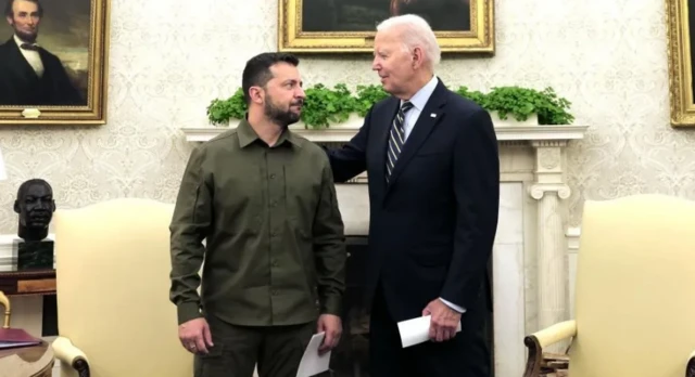 ज़ेलेंस्की और बाइडन