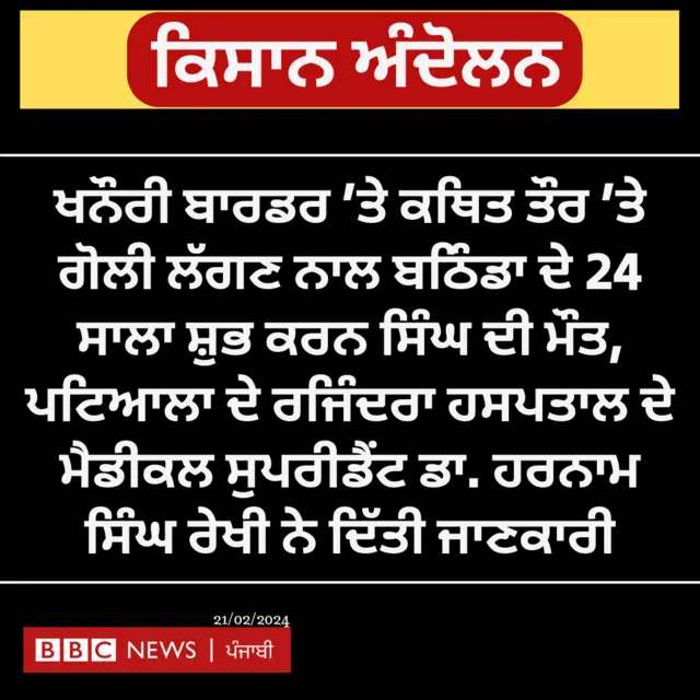 ਕਿਸਾਨ ਅੰਦੋਲਨ