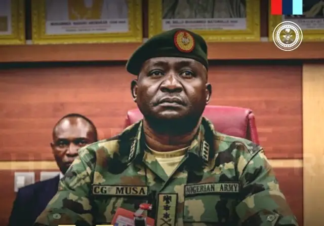 Babban hafsan sojin Najeriya Janar Christopher Musa