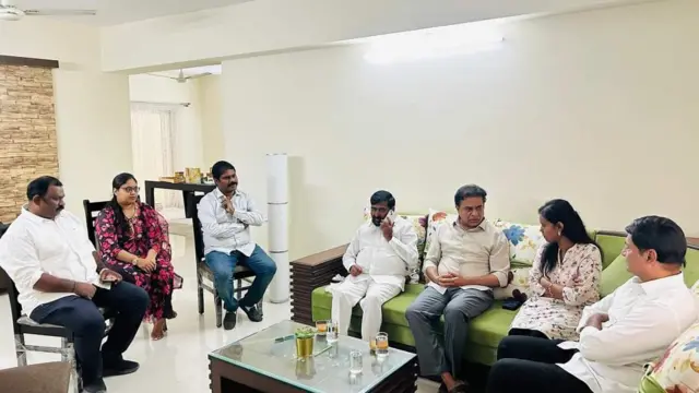 కేటీఆర్, లాస్య నందిత