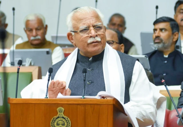 हरियाणा के मुख्यमंत्री मनोहर लाल खट्टर