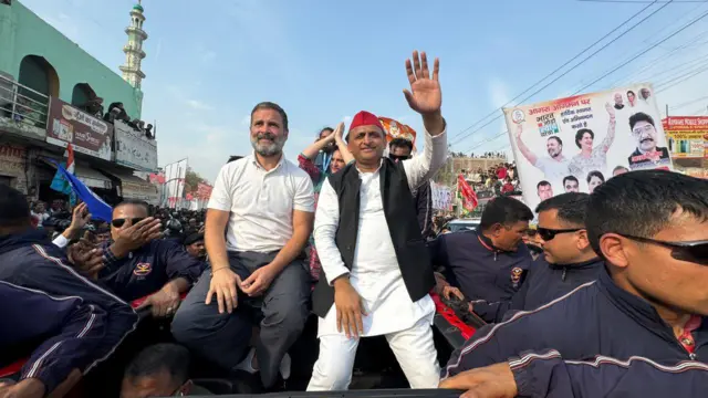 राहुल गांधी और अखिलेश यादव