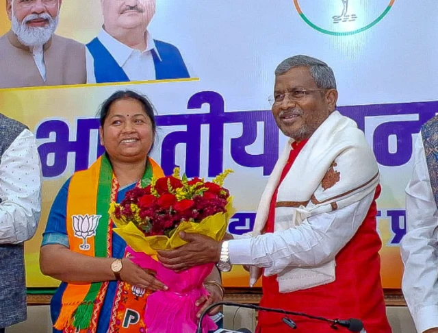 कांग्रेस सांसद गीता कोड़ा