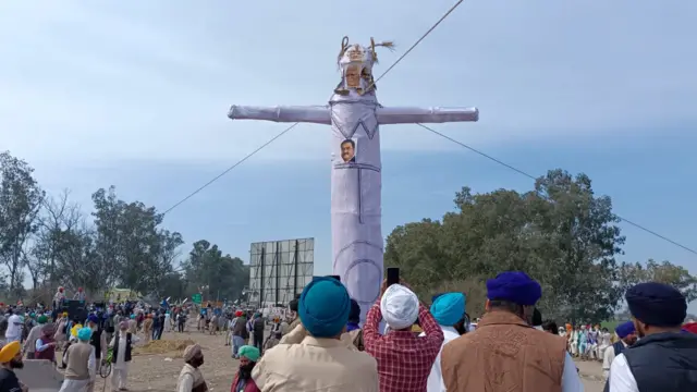 शंभू बॉर्डर पर किसान फूंकेंगे डब्ल्यूटीओ का पुतला