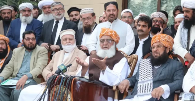دھاندلی کی تمام تر ذمہ داری اسٹیبلشمنٹ پر ہے: مولانا فضل الرحمان