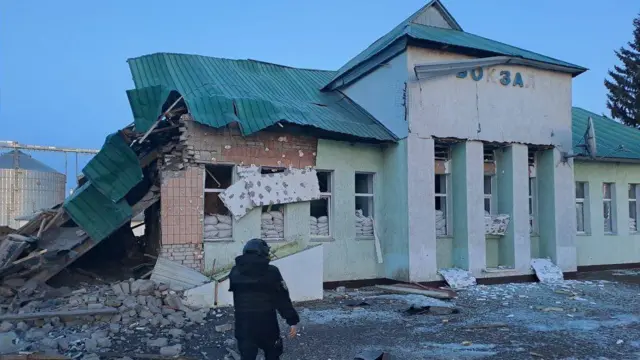 Разрушенный вокзал