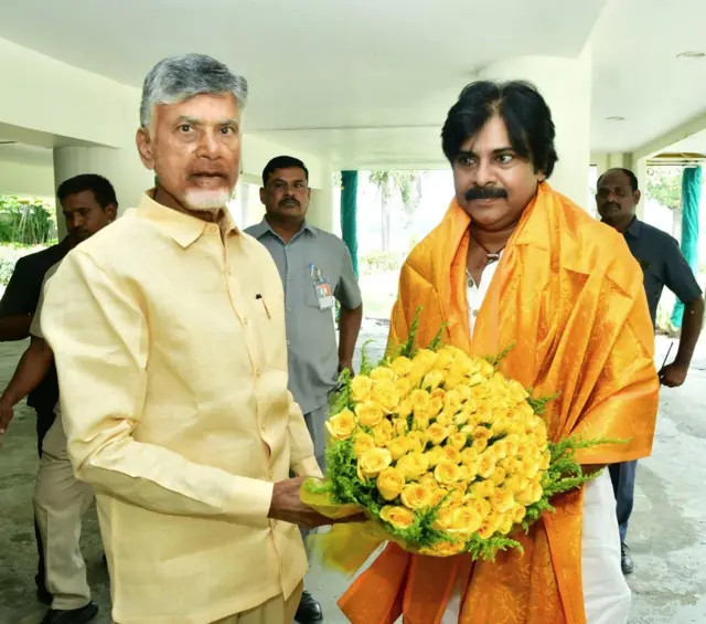 చంద్రబాబును కలిసిన పవన్