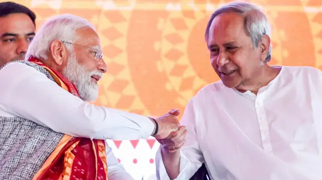 नरेंद्र मोदी और नवीन पटनायक