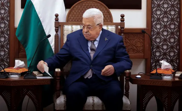 الرئيس الفلسطيني