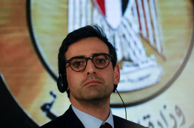 وزير الخارجية الفرنسي، ستيفان سيجورنيه