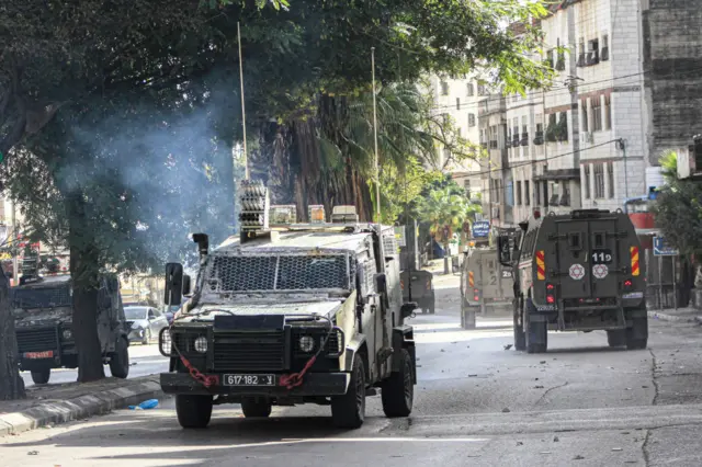 صورة أرشيفية لقوات إسرائيلية في الضفة الغربية