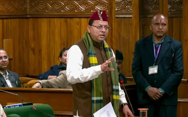 ముఖ్యమంత్రి పుష్కర్ సింగ్ ధామీ