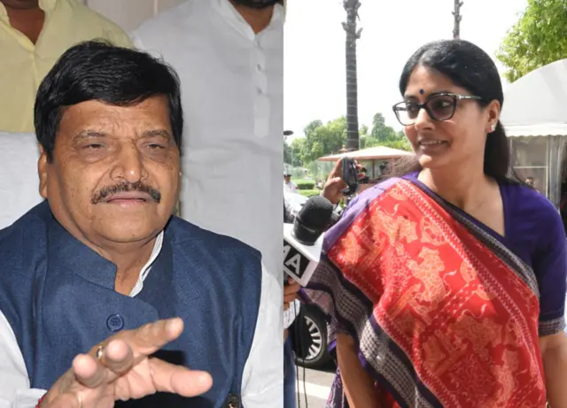 अनुप्रिया पटेल और शिवपाल यादव