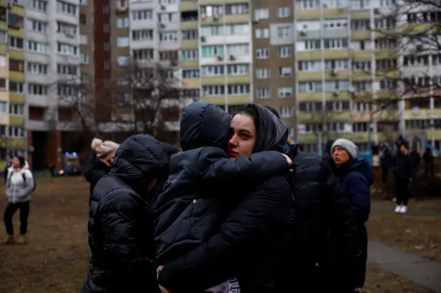 Последствия ударов по Киеву