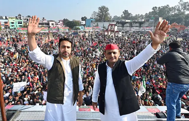 जयंत चौधरी और अखिलेश