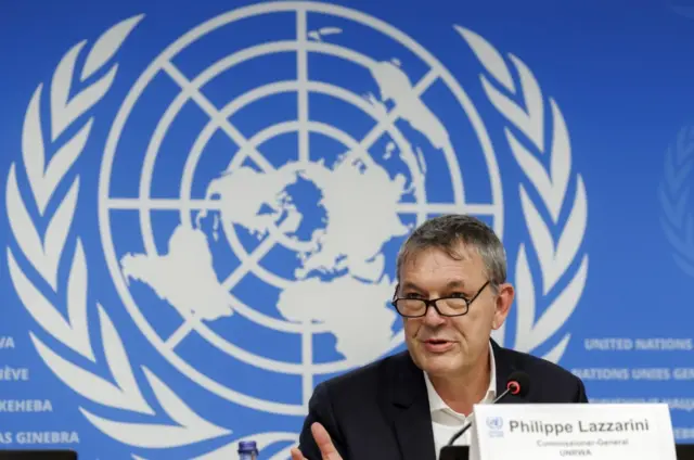 المفوض العام للأونروا فيليب لازاريني