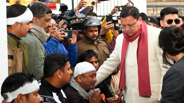 उत्तराखंड के मुख्यमंत्री पुष्कर सिंह धामी