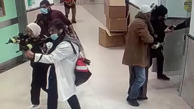 جزء من العملية التي نفذتها فرقة من وحدة "المستعربين" قتلت فيها ثلاثة شبان فلسطينيين في مستشفى ابن سينا في جنين