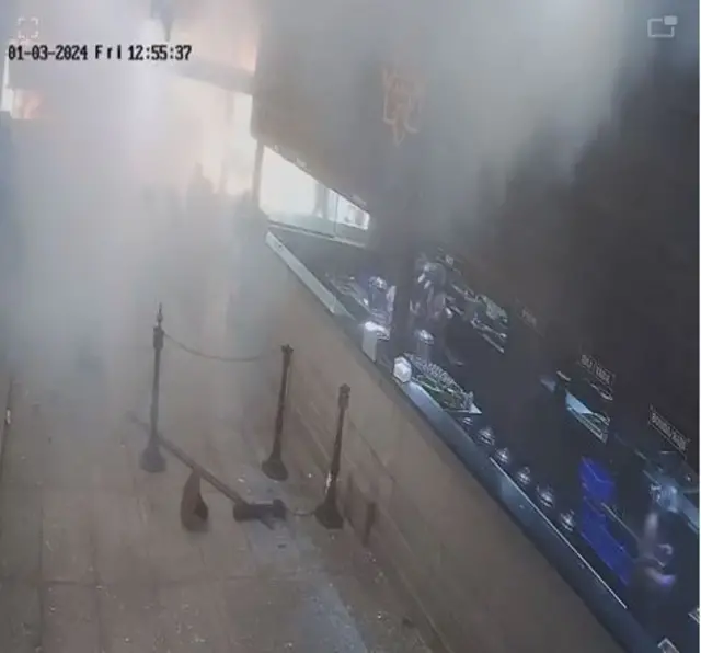 सीसीटीवी फ़ुटेज़ का स्क्रीन ग्रैब