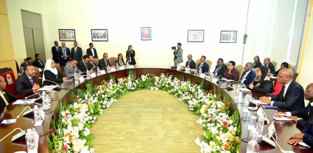 Rais Samia Suluhu Hassan ameongoza ujumbe wa Tanzania kwenye mazungumzo Rasmi na Waziri Mkuu wa Ethiopia Abiy Ahmed