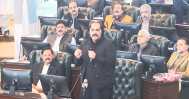 علی امین گنڈاپور وزیرِ اعلٰی خیبر پختونخوا منتخب
