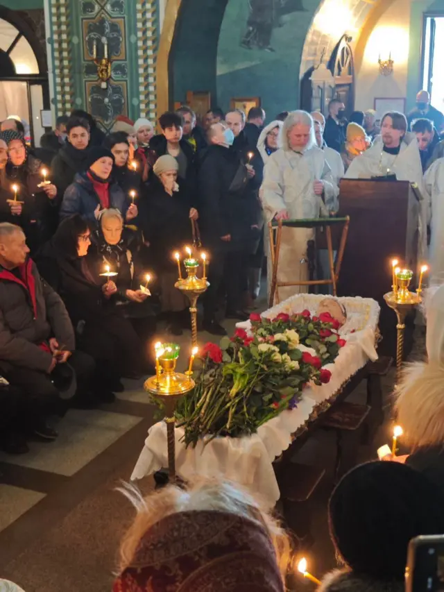 похороны Навального