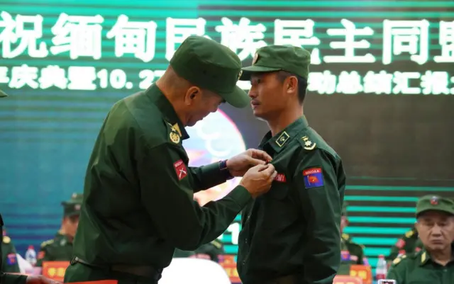 MNDAA ၃၅ နှစ်ပြည့်အခမ်းအနားမြင်ကွင်း