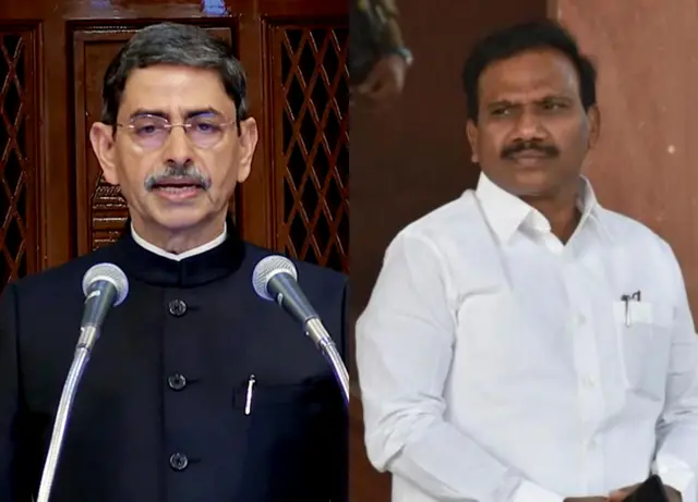 ए राजा और  आरएन रवि