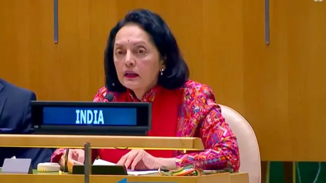 संयुक्त राष्ट्र में भारत की स्थायी दूत रुचिरा कंबोज