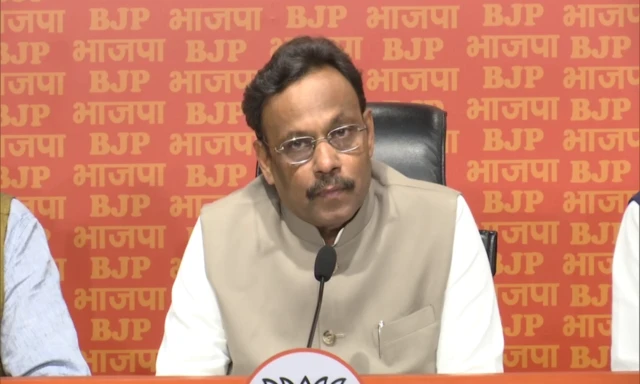 भारतीय जनता पार्टी के महासचिव विनोद तावड़े