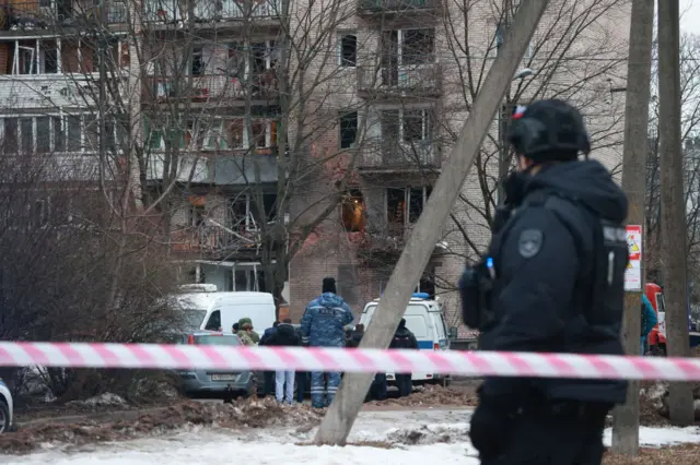 На месте взрыва в Санкт-Петербурге