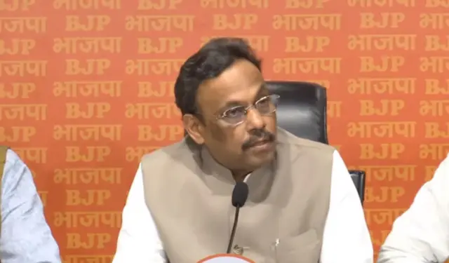 bjp నేత వినోద్ తావ్డే