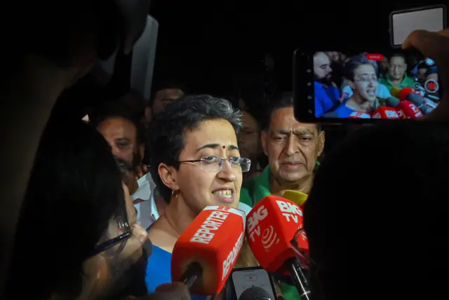 आम आदमी पार्टी नेता आतिशी