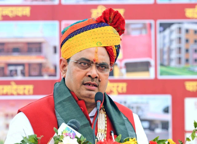 राजस्थान के मुख्यमंत्री भजन लाल शर्मा