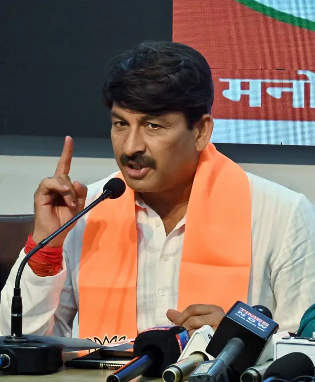 भारतीय जनता पार्टी के सांसद मनोज तिवारी