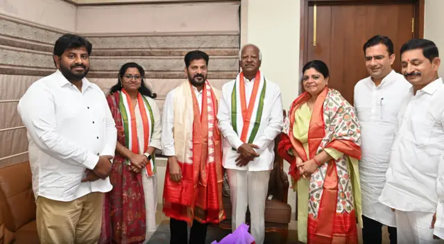 కాంగ్రెస్లోకి కడియం శ్రీహరి, ఆయన కూతురు కావ్య